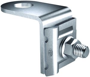 Anschlusslasche Flury AV 25 Inox A2, Leiter Ø 6…8mm, 90°