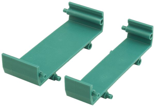 Placca intermedia Woertz TS L=30mm verde