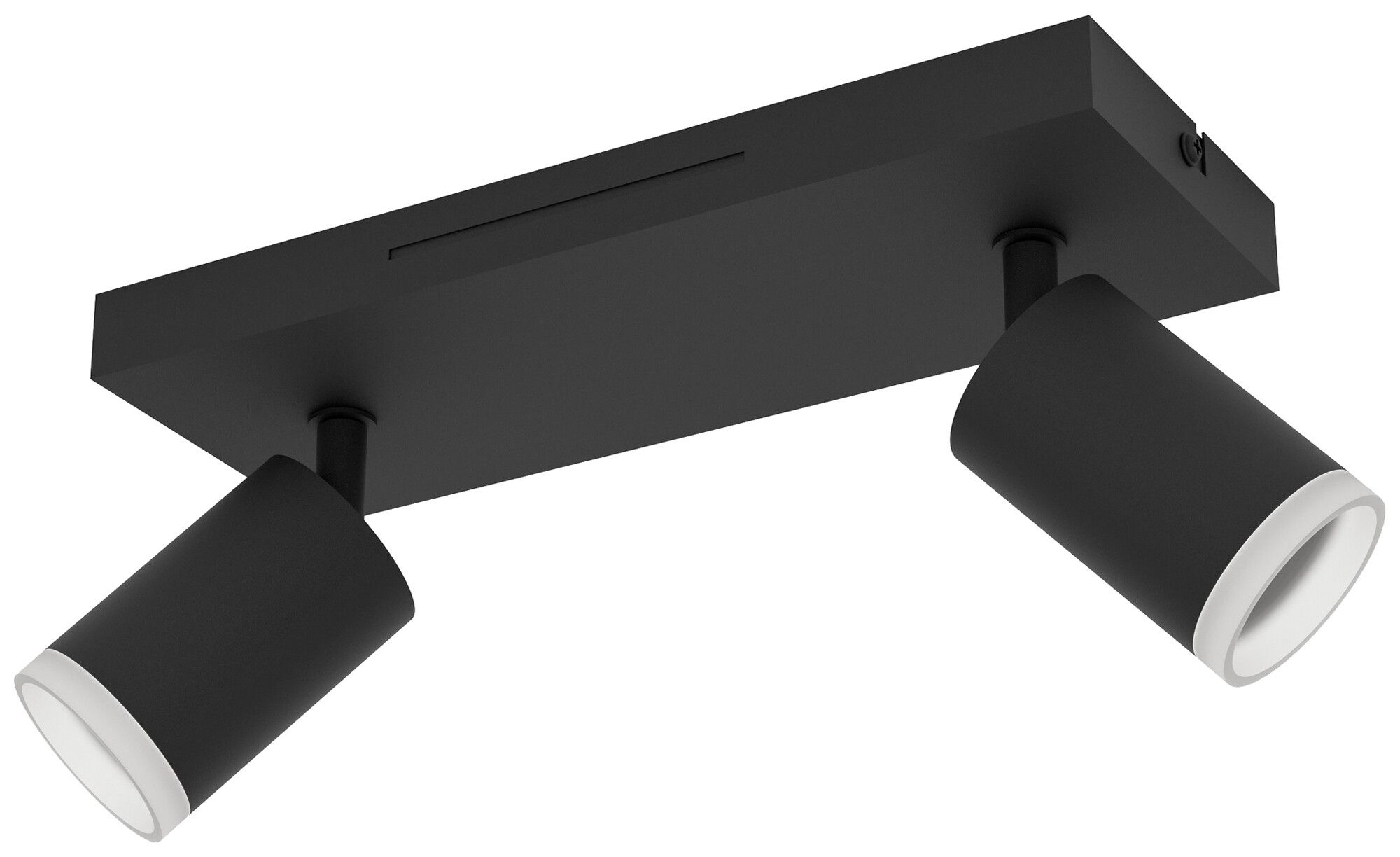 Spot LED Eglo MELITELLO-Z 10W 0…1100lm 2700…6500K WB REG Ø80×250×105mm nero