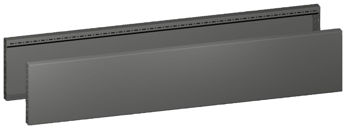 Sockelblende Rittal VX 8660.046 200mm Seitenset schwarz Stahl 2Stk