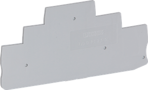 Deckel Phoenix Contact L=102.2mm, B=2.2mm H=50.2mm, grau