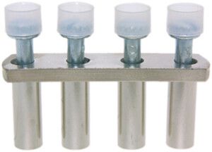 Querverbindung Woertz 81541/4, 4L, zu Reihenklemmen Serie 3452/16, 3304