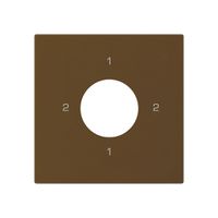 Kit di copertura kallysto per interruttore a chiave S3/1 polo marrone