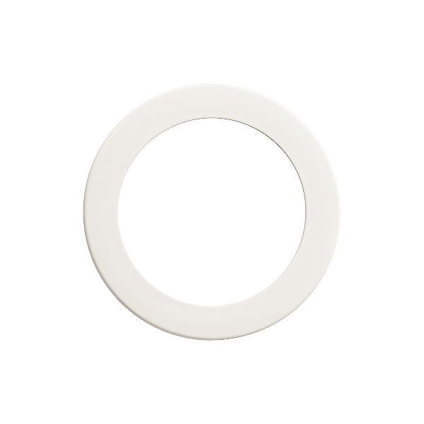 Bague de protect. blanc pour lampe témoin, pour centrage lentille