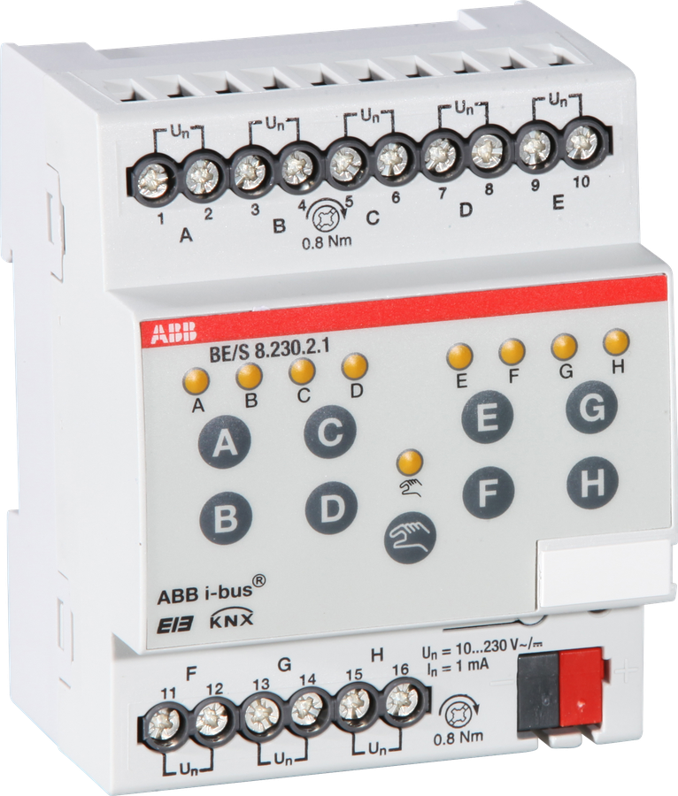Entrata binaria AMD KNX ABB BE/S 8.230.2.1
