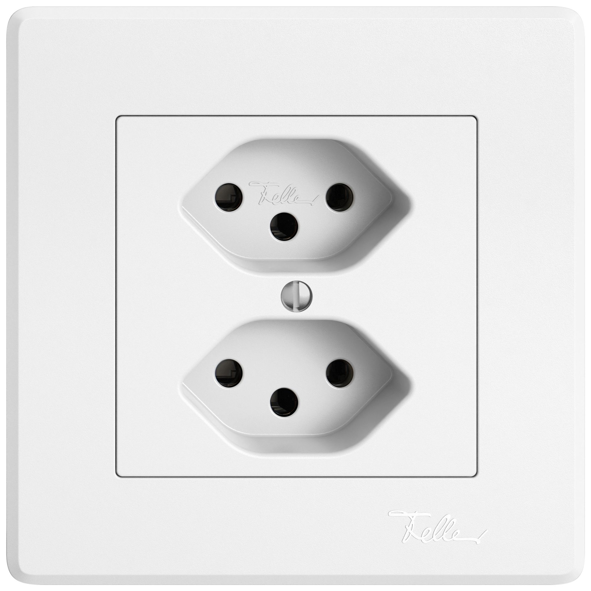 Prise ENC EDIZIO.liv SNAPFIX® 2×T13 bc