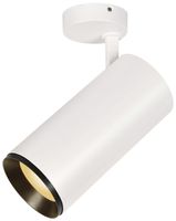 Plafonnier LED SLV NUMINOS SPOT DALI XL 36W 3250lm 2700K 36° blanc/noir