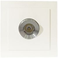 Luminaire LED INC FAWA Mini-Mono Carre 1W GU10 blanc