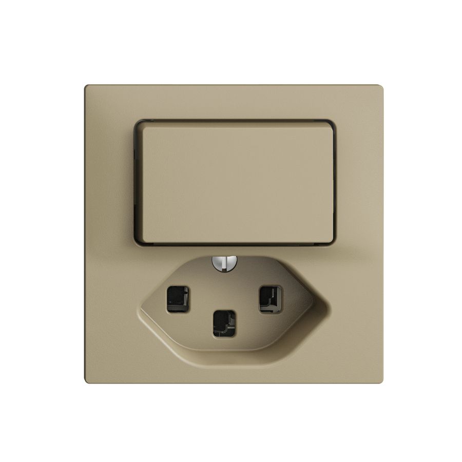 Combinaison 3/1L+T23 16A EDIZIOdue sand