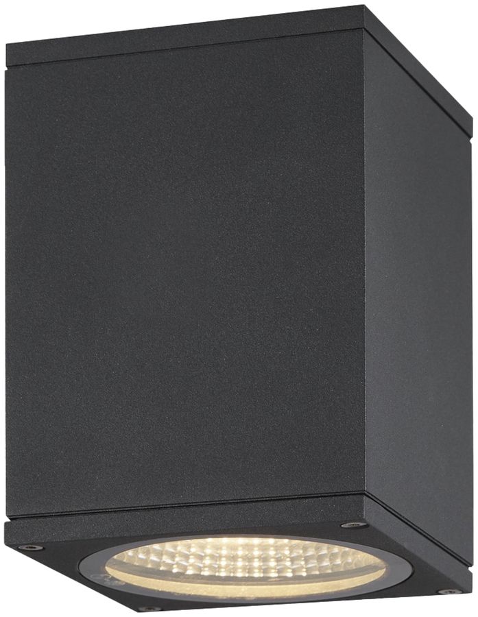 LED-Deckenleuchte SLV ENOLA SQUARE S 9W 580lm 3000/4000K IP65 anthrazit