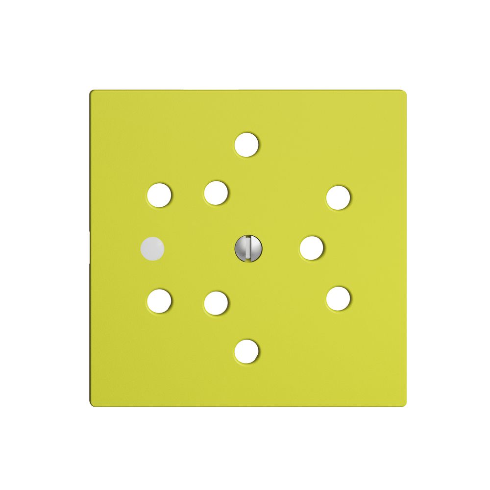 Frontset lemon 60×60mm 3×T12 EDIZIOdue mit Linse