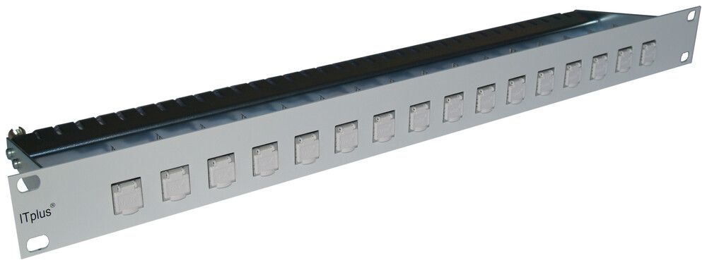 Panneau cat.6 1UH 16F.16RJ45/s blanc