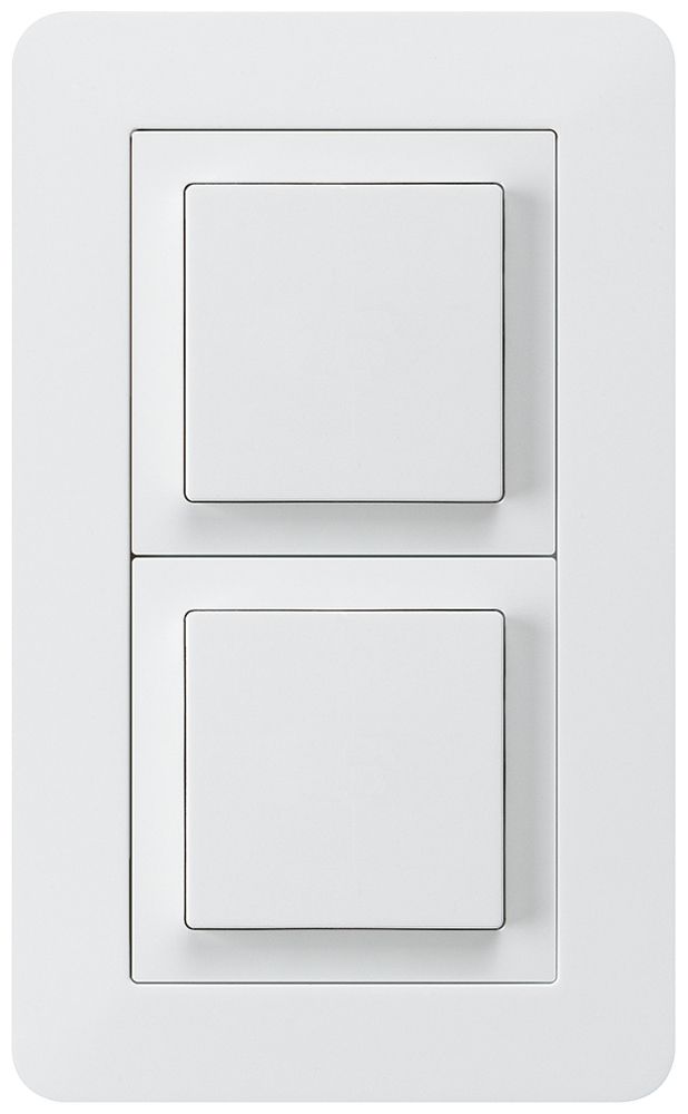 Combinaison ENC kallysto.trend grd.I-I verticale interr.S3+poussoir blanc