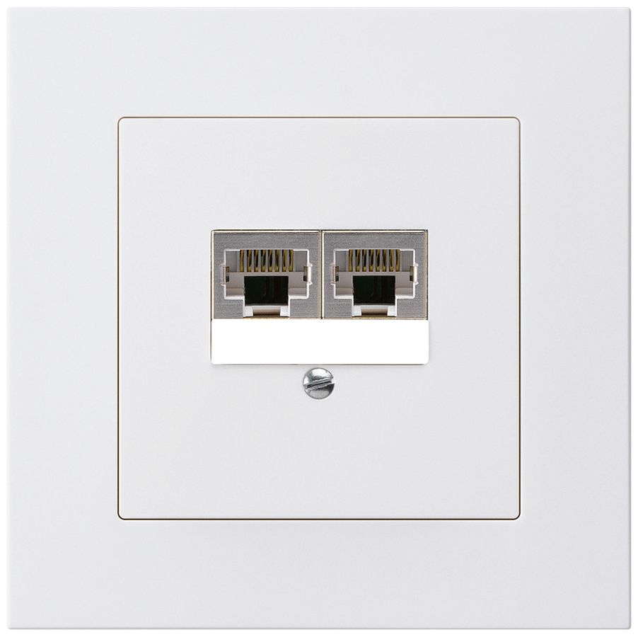 Scatola INC kallysto.pro 2×RJ45s separato CUC bianco