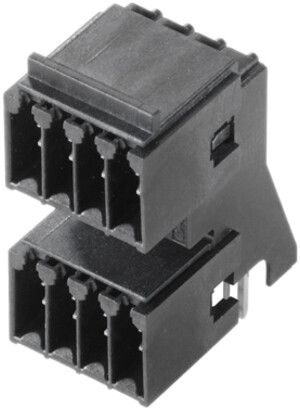 Stiftleiste Weidmüller S2CD-THR geschlossen THT/THR 3.5mm 24L 90° 3.2mm schwarz
