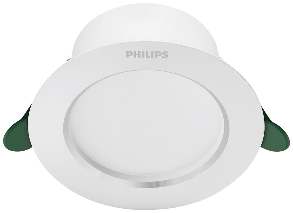 Downlight LED Philips DIAMOND 2W 360lm 4000K 110° Ø95mm blanc