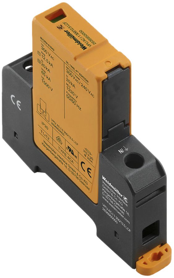 Parasurtension Weidmüller VPU AC I 1 300/12.5 LCF