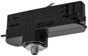 Leuchtenadapter SLV für AP-Stromschiene S-TRACK DALI 3-phasig schwarz