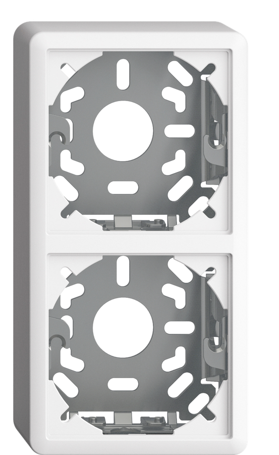 AP-Kopfzeile EDIZIOdue 2×1 FX39 weiss