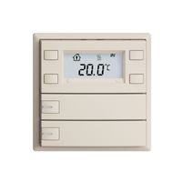 UP-RTH-Taster KNX 2-fach EDIZIOdue F crema, mit LED RGB