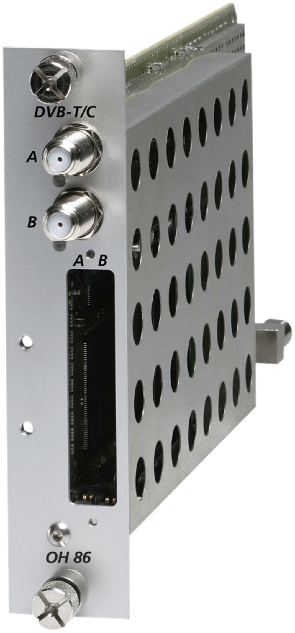 Umsetzer WISI TWIN DVB-T/C in QAM, mit CI, für OH50