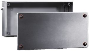 EX-Gehäuse Rittal KL IP66 grau Edelstahl leer mit Deckel