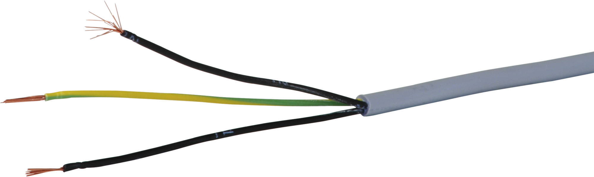 Cavo di comando LiYY 3×0.5mm² numerato grigio