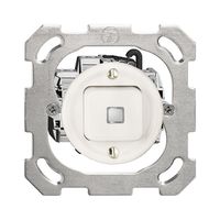 UP-Leuchtdruckschalter FH 3/2L weiss mit Linse, KS, LED gelb