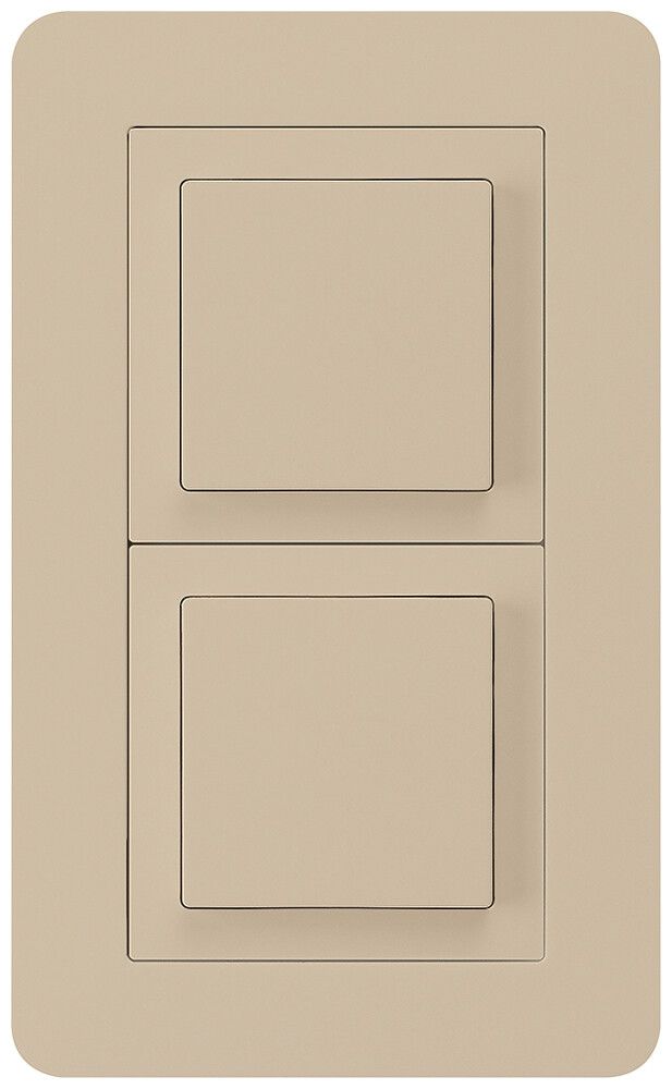 UP-Kombination kallysto.trend Gr.I-I vertikal Schalter S3+Impulstaster beige