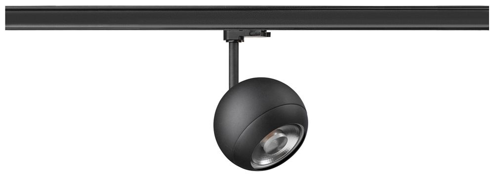 Spot SLV LIGHT EYE 150 GU10 1×13W REG AD3PH Ø150mm nero