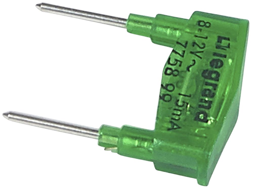 Lampenbaugruppe 12V 15mA grün