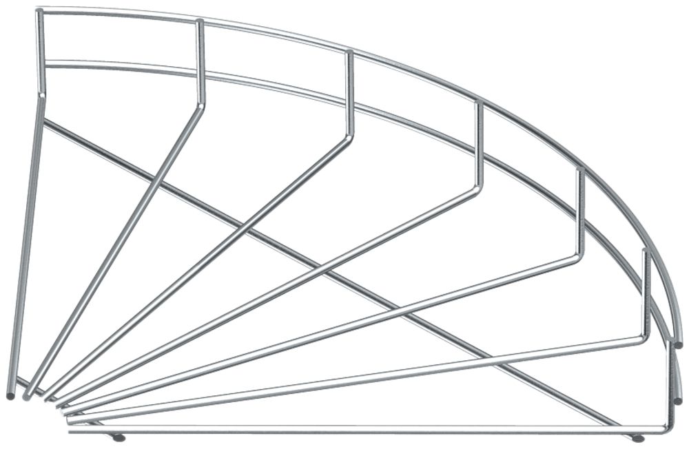 Bogen 90° Bettermann 150×55mm zu Gitterkanal
