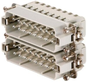 Stifteinsatz Weidmüller HDC HA 250V 16A 16L Zugfederanschluss Gr.5