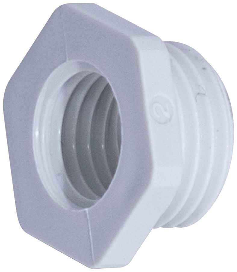 Réduction de rebord PA/GFK M16/M12 gris clair