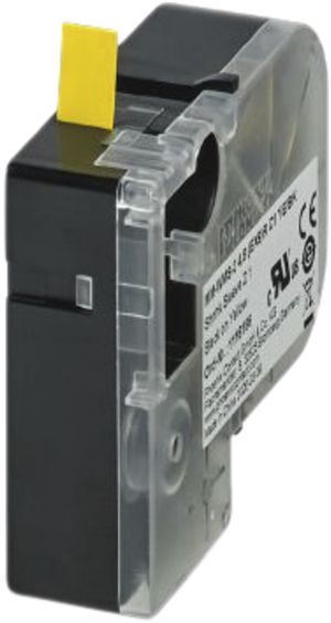 Schrumpfschlauch PX MM-WMS-2 4.8 (EX9)R C1 YE/BK Ø2.4…4.8mm endlos×6.1mm gb/sz