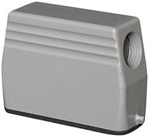 Steckergehäuse A16 PROCON Alu h=58mm LVN o.Kabelverschraung, Ø1×M20 seitlich