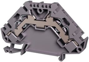 Borne de passage joignable WZ 0.5…4mm² 32A 800V raccord fiche 2×2 DIN 35mm vt-jn