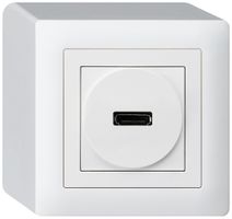 AP-Anschlussdose kallysto HDMI mit Schraubanschluss weiss