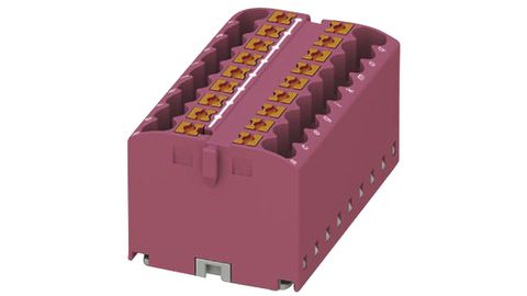 Blocs répartiteurs Phoenix Contact, 4 mm², pour collage