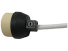 Fassung ELBRO GZ10/GU10 Keramik mit Zugentlastung 0.75mm²