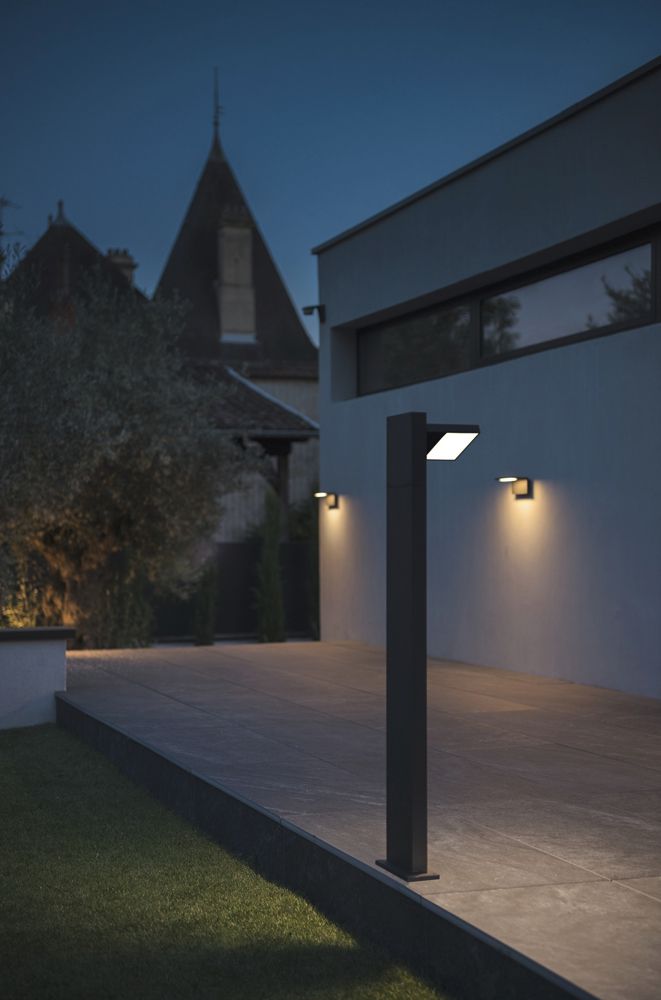 LED-Pollerleuchte SLV ABRIDOR POLE 100 14W 3000/4000K 750lm IP55 anthrazit