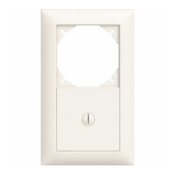 UP-Kombination EDIZIOdue leer+blind weiss vertikal