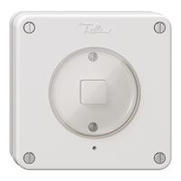 UP-Druckschalter 1K/1T NEVO Wiser weiss