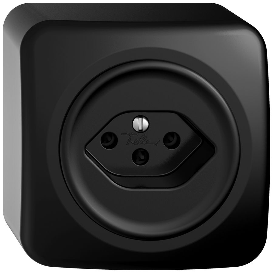 AP-Steckdose STANDARDdue SNAPFIX® 1×T13 sz