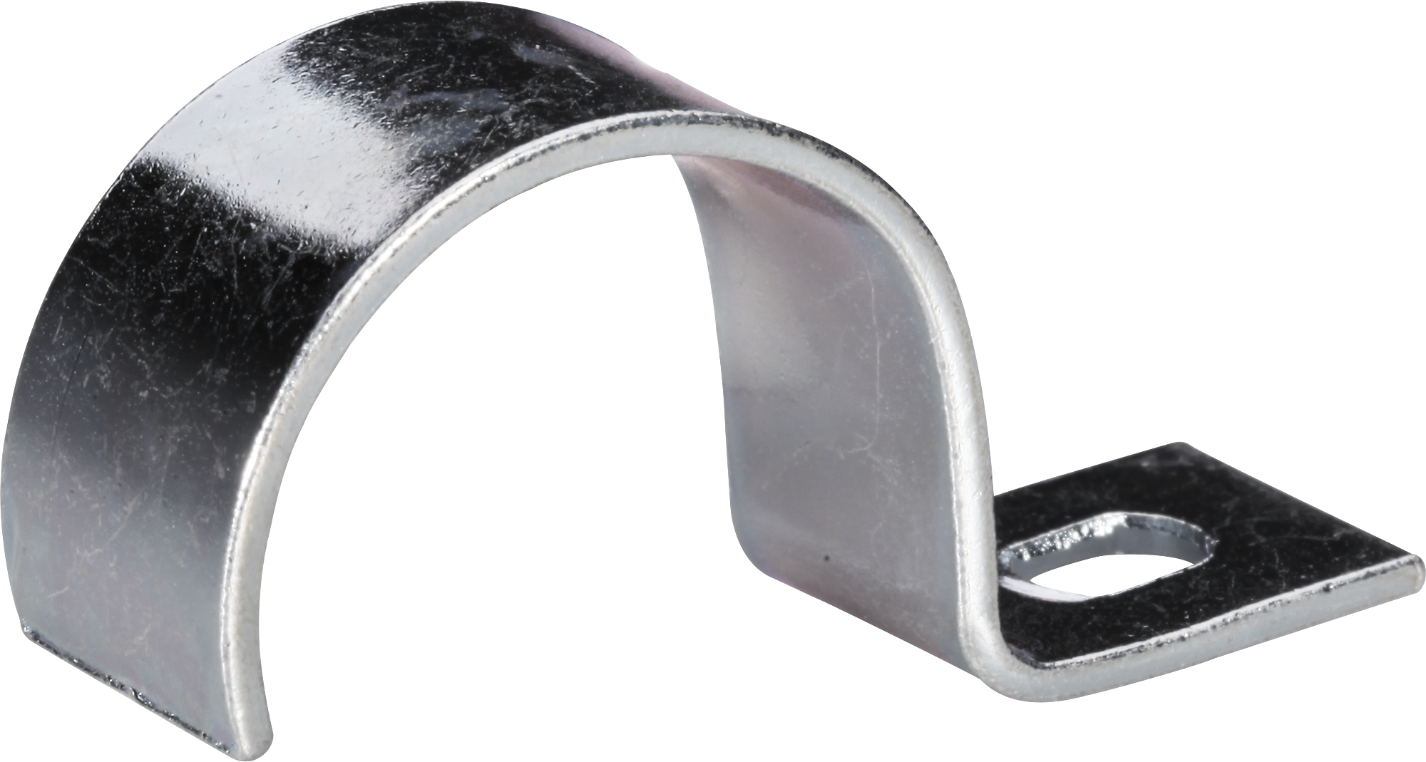 Brida 1 vita per TA M25 ferro zinc./prom.