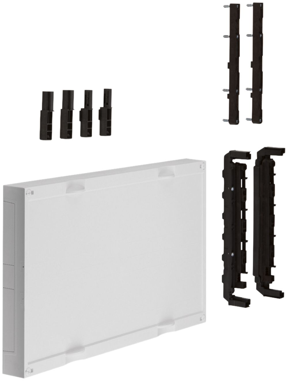 Baustein Hager univers N 300×500mm für Sammelschiene Abstand 60mm