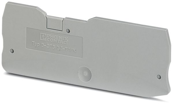 Coperchio per QTC 2.5 TWIN grigio