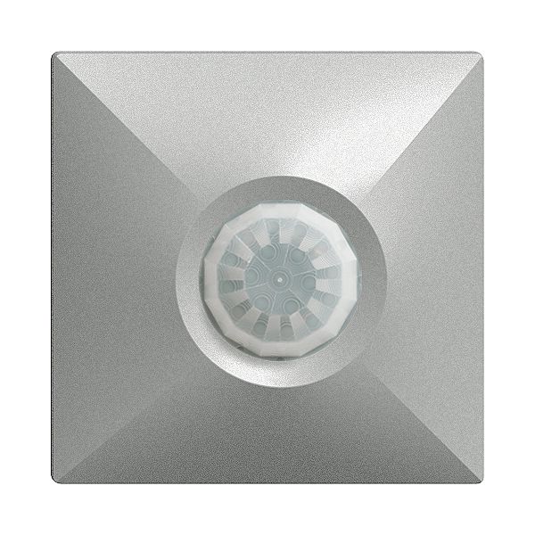 UP-Präsenzmelder pirios 360P 2 Relais EDIZIOdue eckig, Master, silver