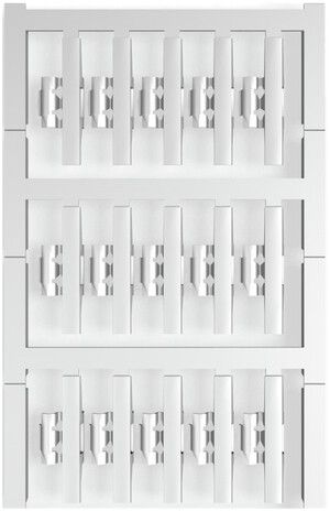 Marqueur de conducteur Weidmüller MultiCard SFC p.Ø2…3.5mm 30×5.8mm PA66 gris