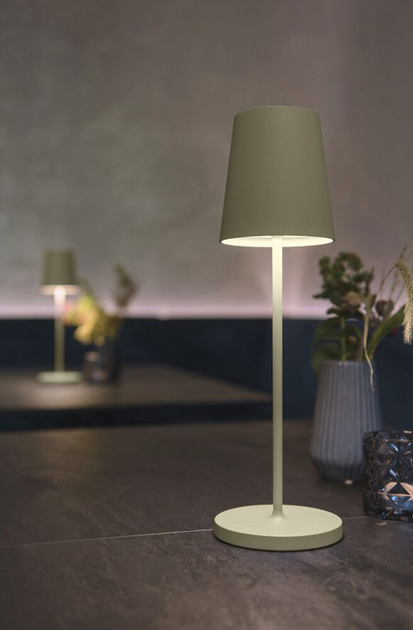 Lampada da tavolo LED SLV VINOLINA TWO 2W 190lm 2200/2700/3000K REG verde